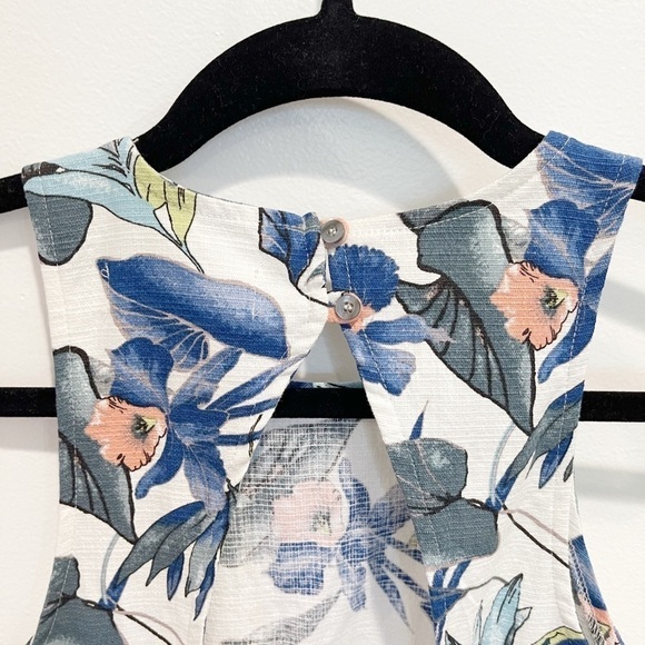 Hollister Floral Skort Romper - 00 - Picture 3 of 5